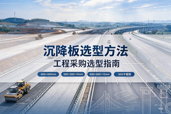 肇州沉降板选择方法