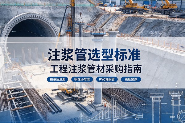 肇州注浆管选型标准
