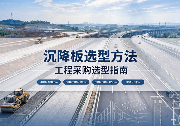 肇州沉降板选择方法
